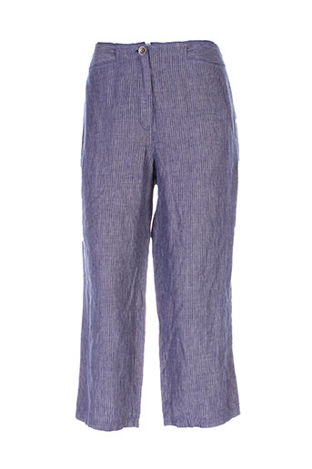 steilmann pantacourts femme de couleur bleu
