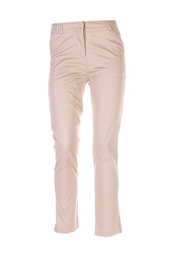 my collection pantalons femme de couleur beige