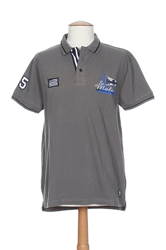 harper&flint t-shirts homme de couleur gris