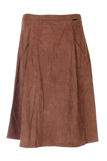my collection jupes femme de couleur marron