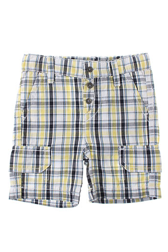 3 et pommes bermudas garcon de couleur jaune (photo) 3 et pommes bermudas garcon de couleur jaune (photo)