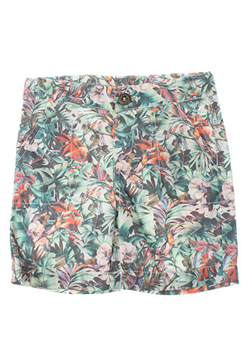 3 et pommes bermudas garcon de couleur vert (photo) 3 et pommes bermudas garcon de couleur vert (photo)