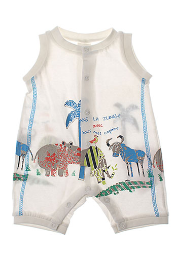 3 et pommes combi et shorts enfant de couleur beige (photo) 3 et pommes combi et shorts enfant de couleur beige (photo)