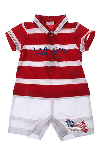 3 et pommes combi et shorts garcon de couleur rouge (photo) 3 et pommes combi et shorts garcon de couleur rouge (photo)