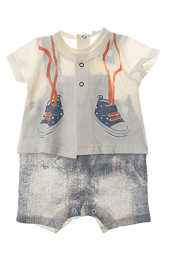 3 et pommes combi et shorts garcon de couleur beige (photo) 3 et pommes combi et shorts garcon de couleur beige (photo)