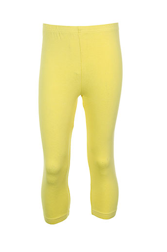 3 et pommes leggings fille de couleur jaune (photo) 3 et pommes leggings fille de couleur jaune (photo)