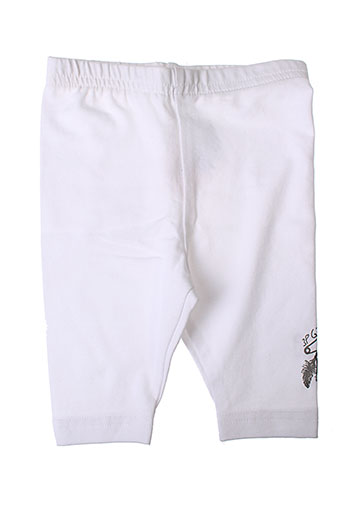 3 et pommes leggings fille de couleur blanc (photo) 3 et pommes leggings fille de couleur blanc (photo)