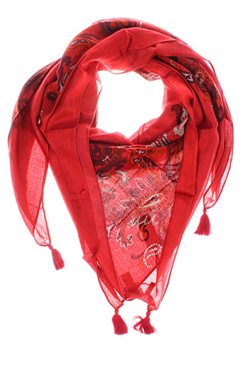 caroll accessoires femme de couleur rouge