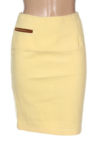 leone jupes femme de couleur jaune