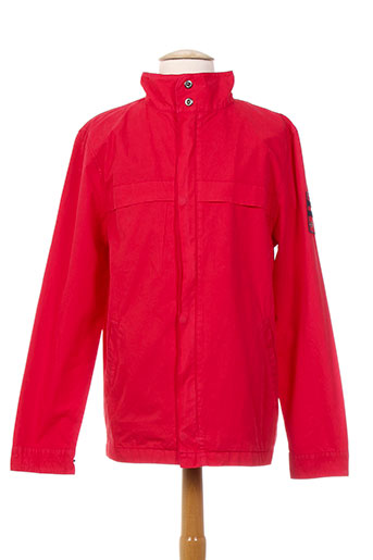 batela manteaux homme de couleur rouge