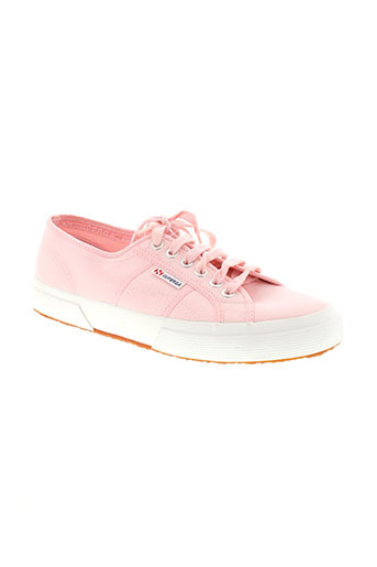 superga chaussures femme de couleur rose