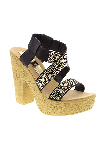 cassis cote d'azur chaussures femme de couleur noir