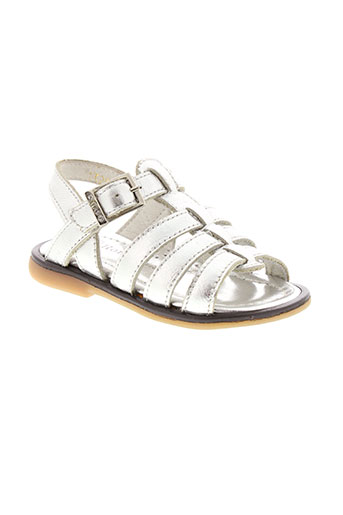 romagnoli chaussures fille de couleur gris