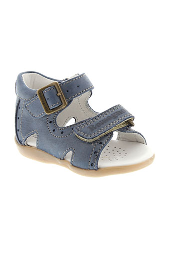 romagnoli chaussures garçon de couleur bleu