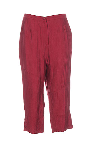 impulsion pantacourts femme de couleur rouge
