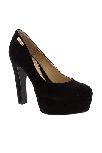 pepe jeans chaussures femme de couleur noir