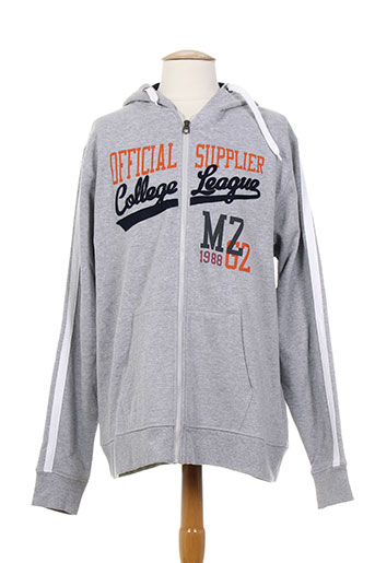 mzgz vestes homme de couleur gris