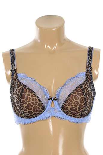 freya lingerie femme de couleur bleu