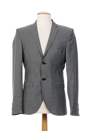jack EFFI_CHAR_1 jones vestes homme de couleur gris