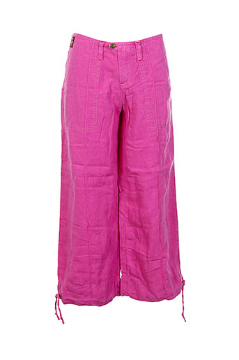 lois pantacourts femme de couleur rose