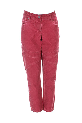 sandwich pantacourts femme de couleur rouge