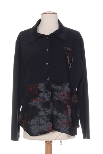 carole richard vestes femme de couleur noir