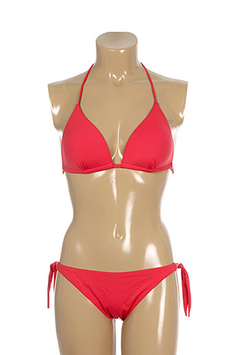 genius maillots de bain femme de couleur rouge