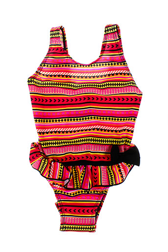 lagon bleu maillots de bain fille de couleur rose