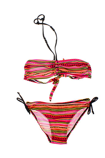 lagon bleu maillots de bain fille de couleur rose