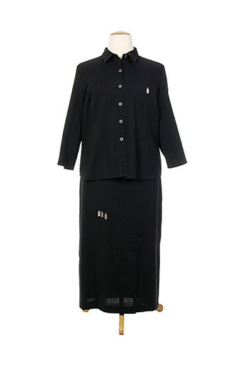 gevana ensemble femme de couleur noir