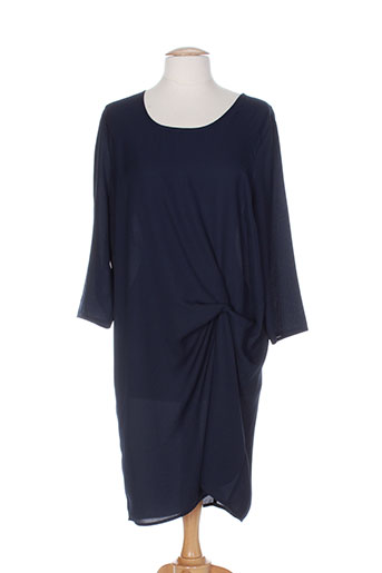 fracomina robes femme de couleur bleu