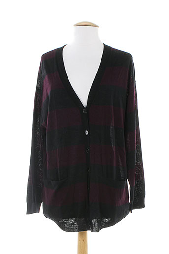gerard darel gilets femme de couleur noir