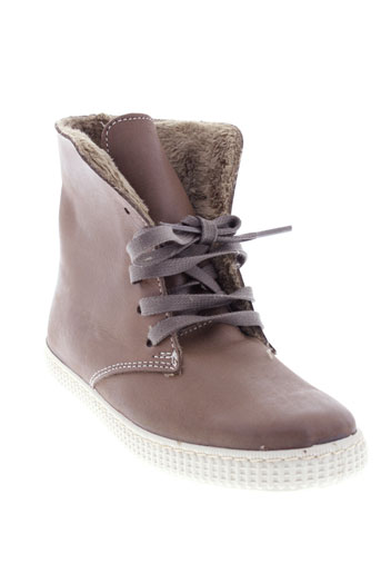 victoria chaussures garçon de couleur marron