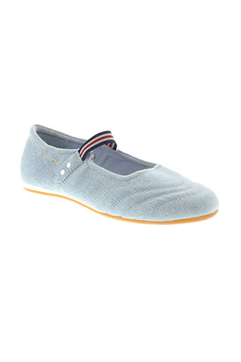 le coq sportif chaussures femme de couleur bleu