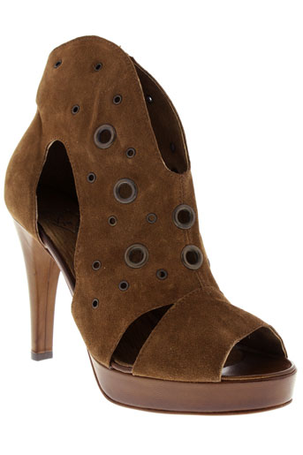 vero cuio chaussures femme de couleur marron