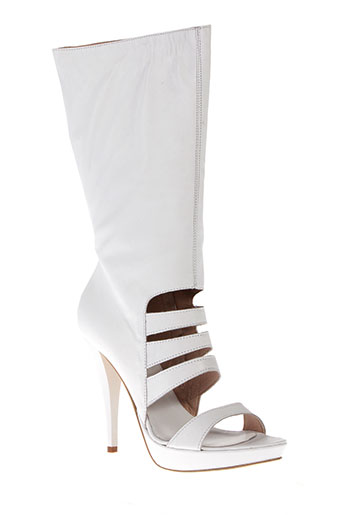 vero cuio chaussures femme de couleur blanc