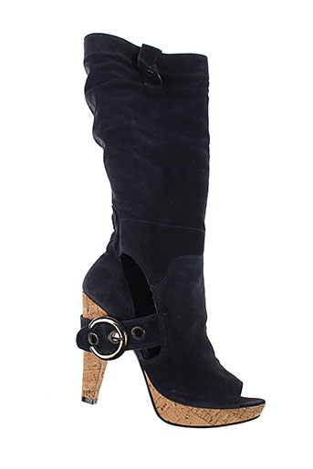 v m chaussures femme de couleur bleu