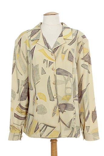 20/20 chemises femme de couleur jaune