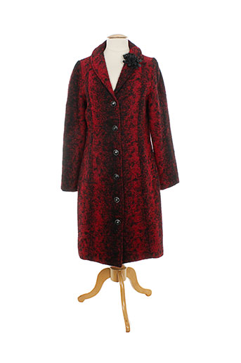 quattro manteaux femme de couleur rouge
