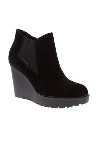 calvin et klein boots femme de couleur noir