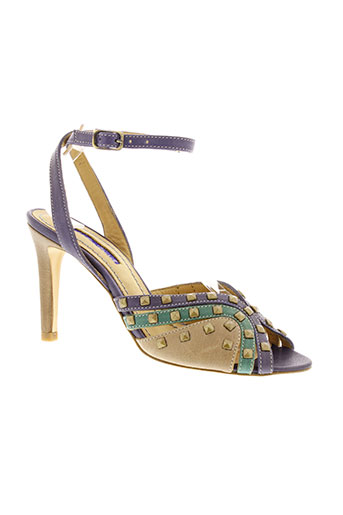 atelier voisin chaussures femme de couleur bleu