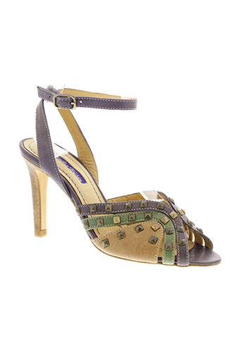 atelier voisin chaussures femme de couleur gris