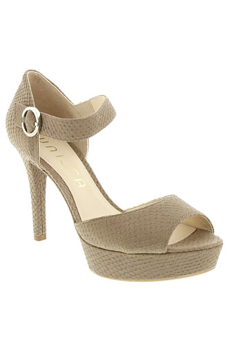 unisa chaussures femme de couleur marron
