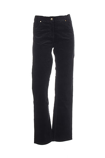 jensen pantalons femme de couleur noir