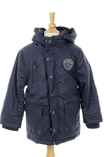 3 et pommes parkas garcon de couleur bleu (photo) 3 et pommes parkas garcon de couleur bleu (photo)