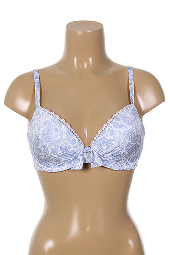 antigel lingerie femme de couleur bleu