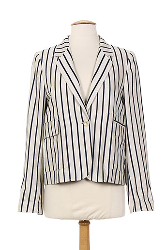 maxmara vestes femme de couleur gris
