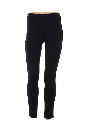 maxmara pantalons femme de couleur noir