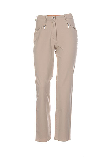 zaffiri pantalons femme de couleur beige