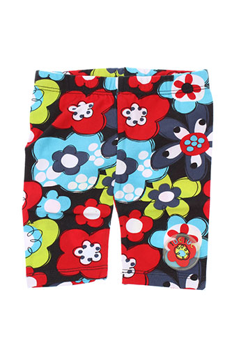 tuc tuc pantalons fille de couleur rouge